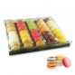 French Macarons Assortment - Exotic Selection - 5 Flavors - 35 Pieces