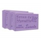Lavender Pure French Marseille Soap - 4.4oz - (Pack of 3 bars)
