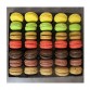French Macarons Assortment - 35 Pieces - 7 Flavors  - Classic Selection