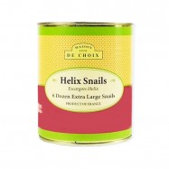 Extra Large French Helix Snails - 6 Dozen - 28oz