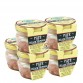 Country-Style Duck & Pork Pate with Black Pepper - 2.8oz Glass Jar - The Set of 6 Jars